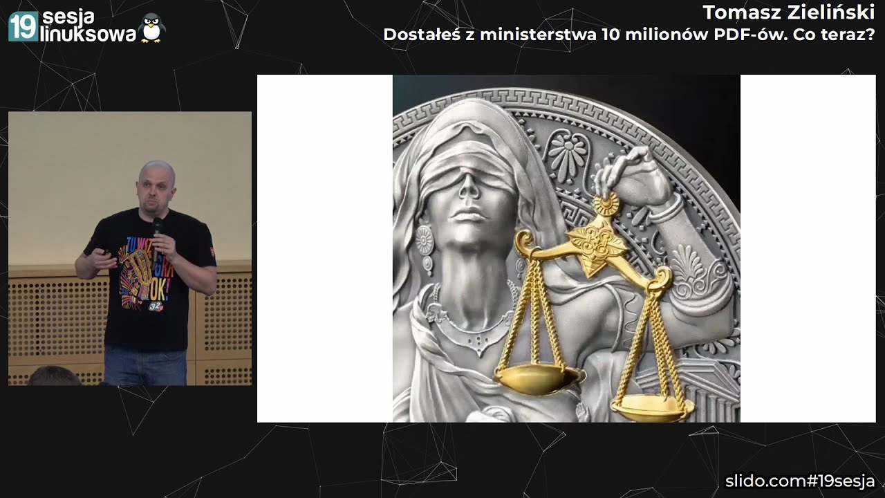 19 SL - Dostałeś z ministerstwa 10 milionów PDF-ów. Co teraz? - Tomasz Zieliński