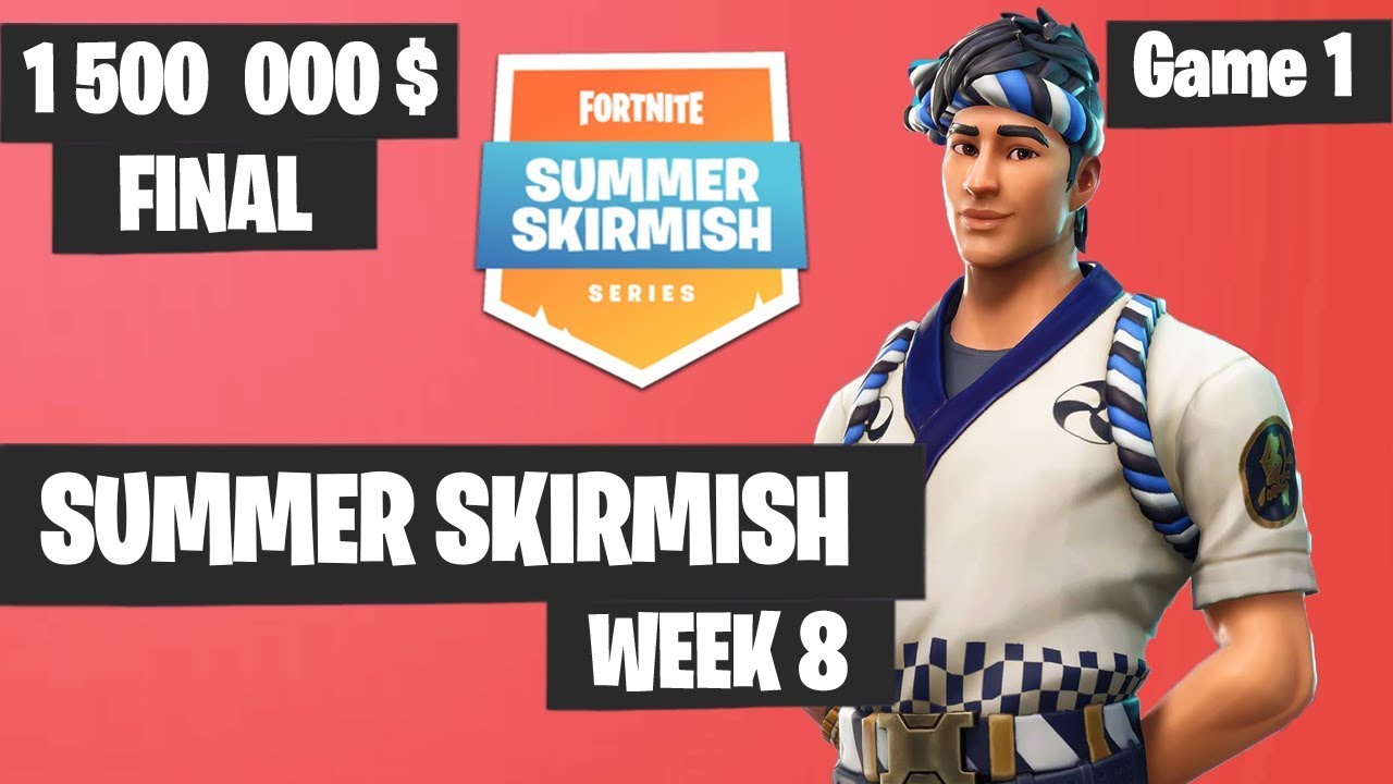 Fortnite Summer Skirmish Week 8 Day 4 Grand Final Game 1 Highlights PAX WEST