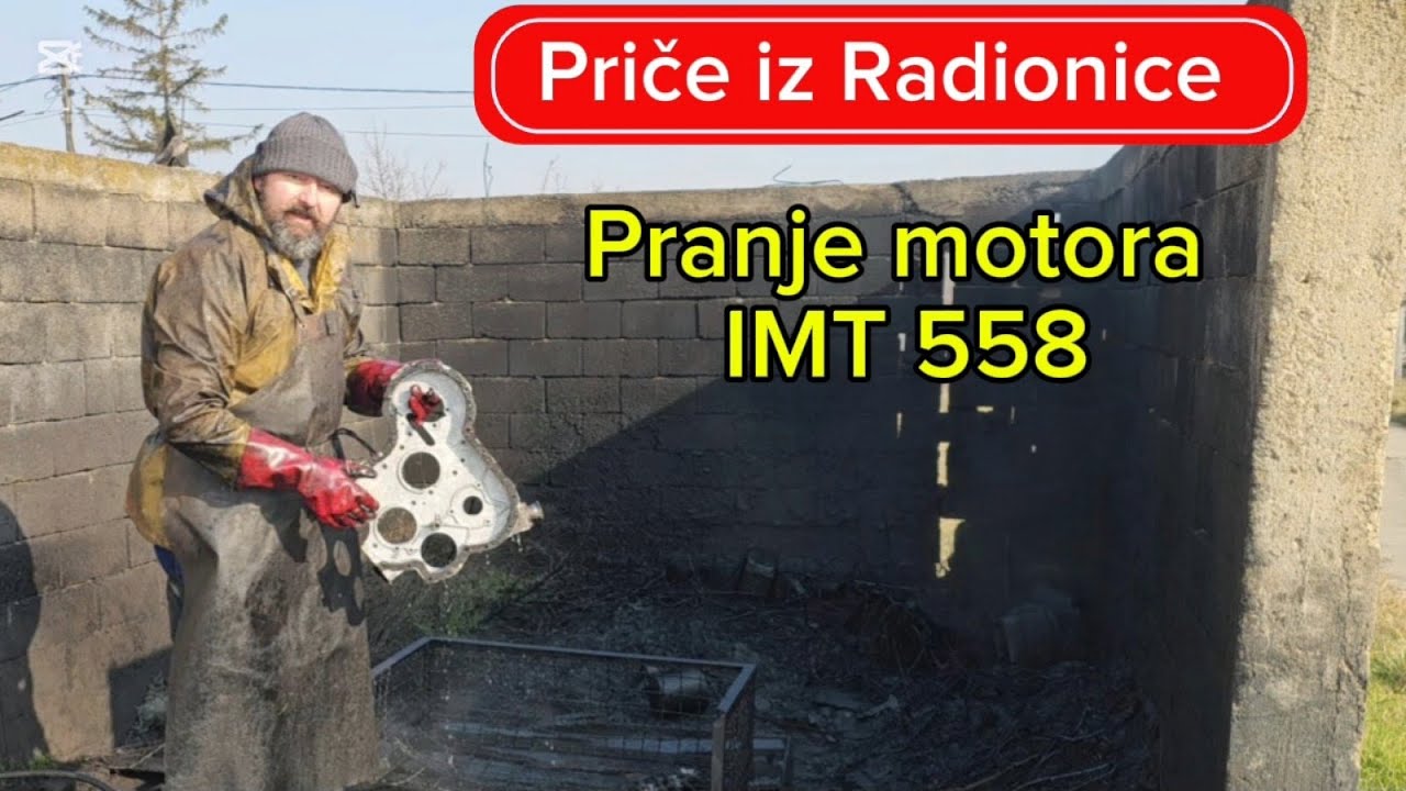 Pranje motora IMT 558 (Priče iz Radionice)