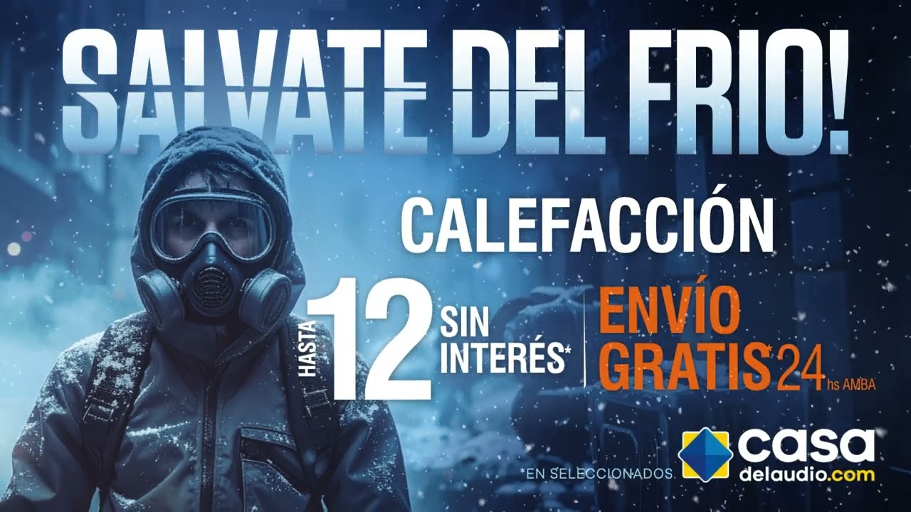 Salvate del fr&iacute;o con Casa Del Audio 🤿🌨️