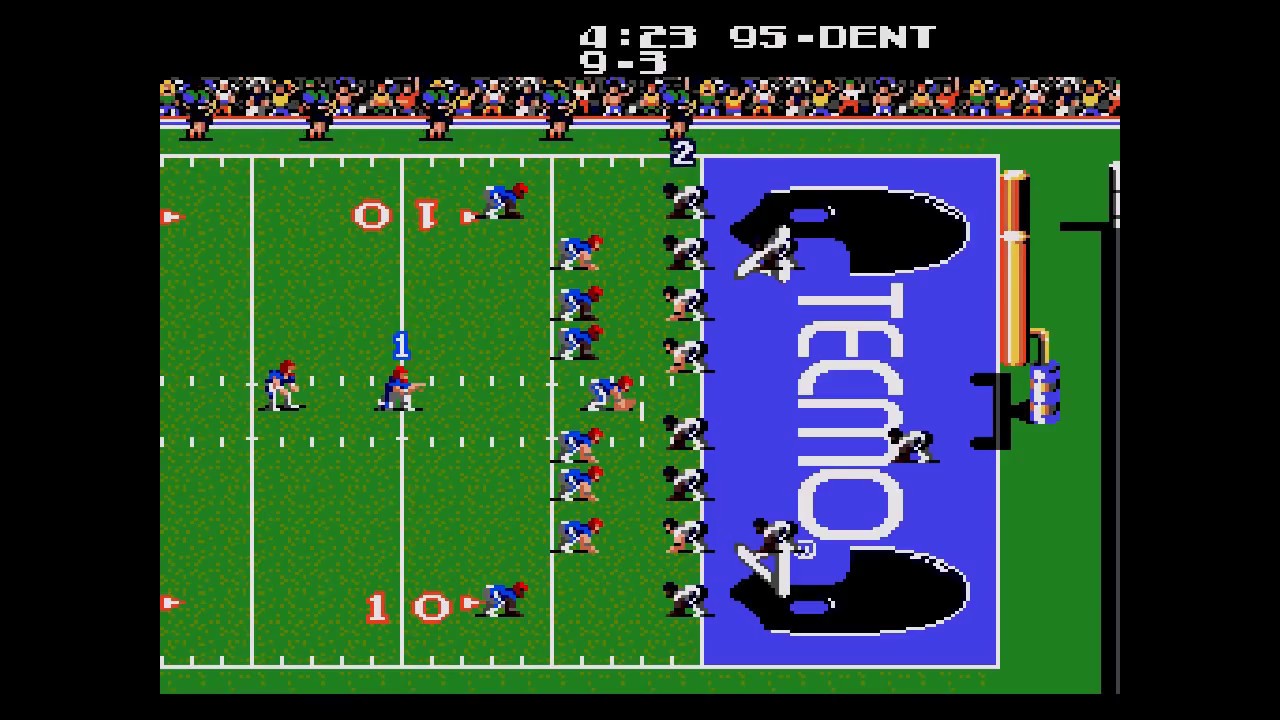 Tecmo Super Bowl ... (Sega Genesis) Gameplay
