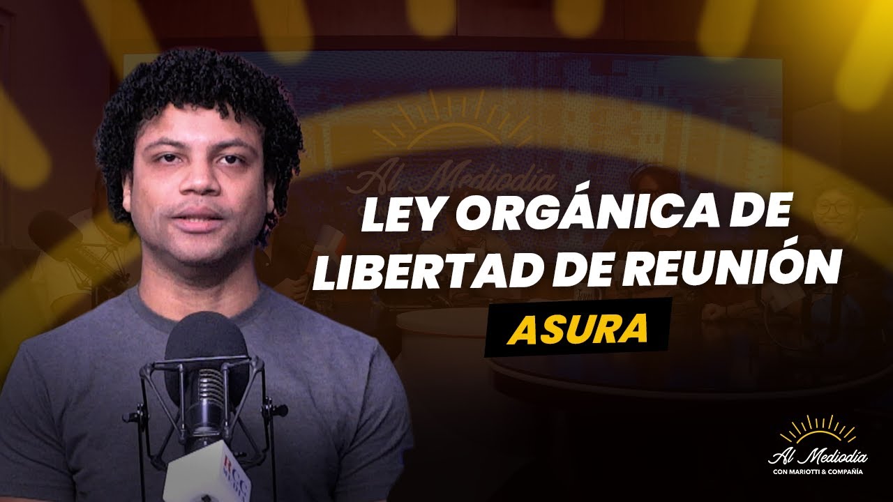 Ley Orgánica de Libertad de Reunión - Asura