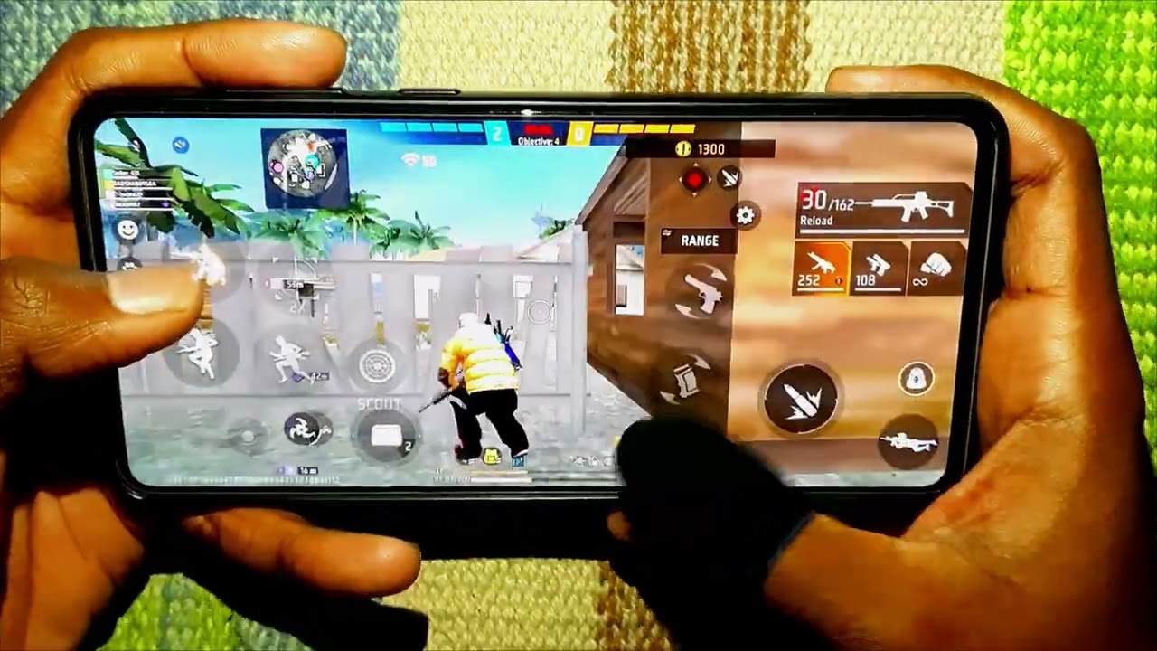 C11. Free Fire Max Cs-ranked 2Fingure Custom HUD Handcam Mobile Gameplay with commentary