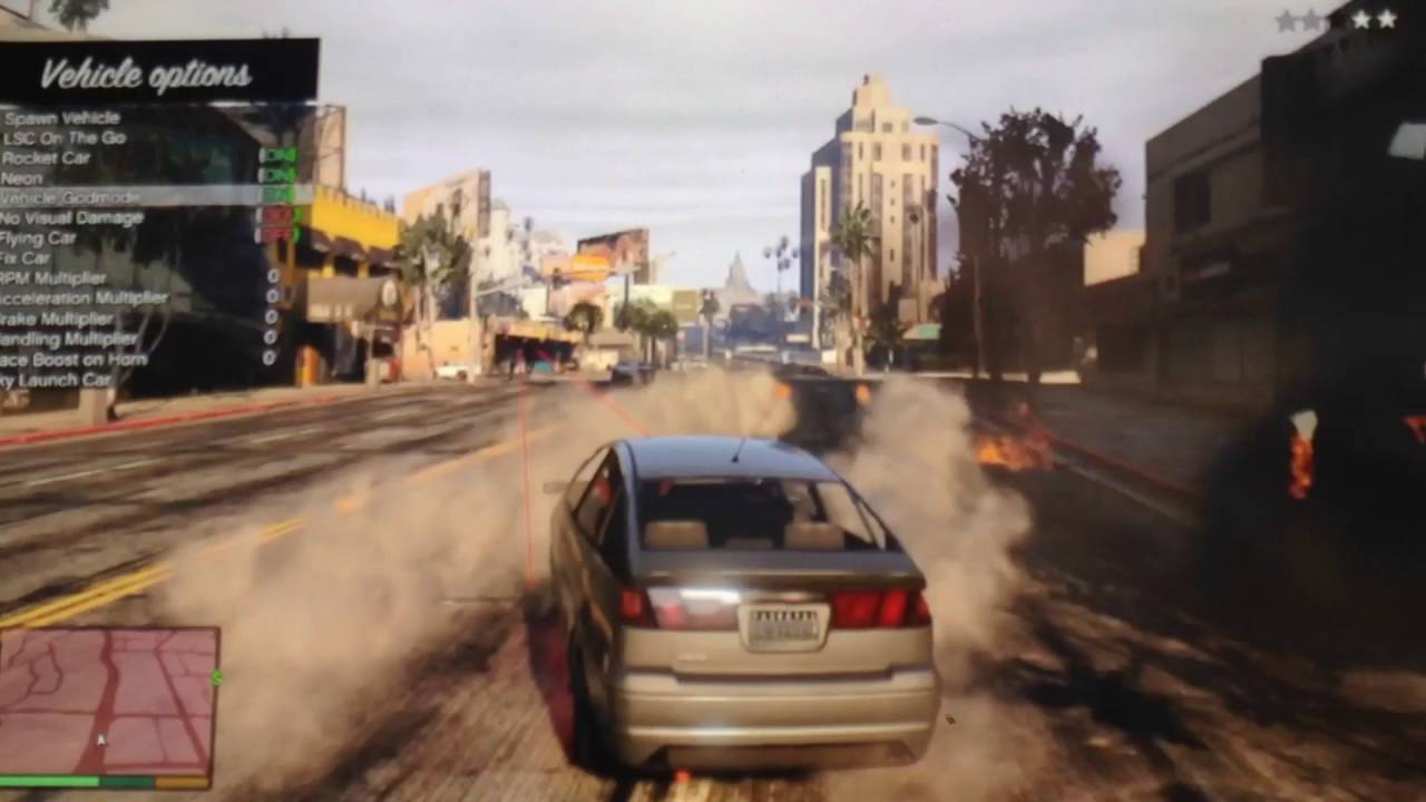 Présentation du mode menu Anonymous r sur GTA 5 non jailbreak