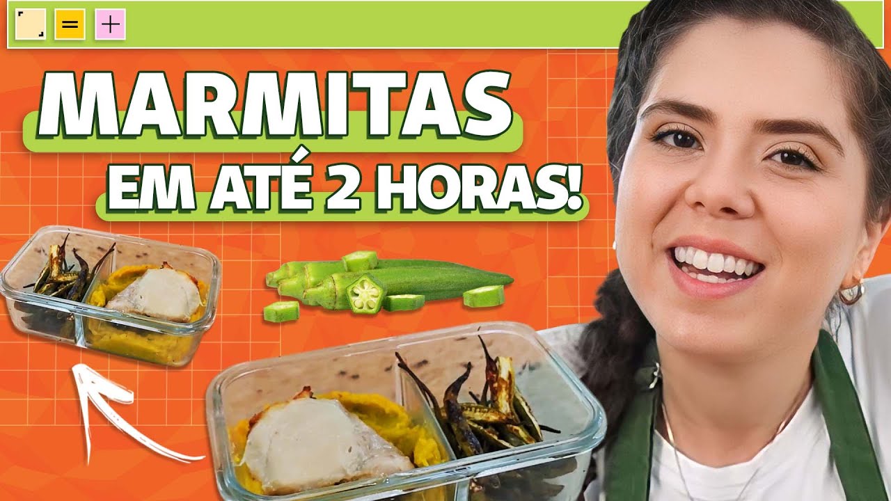 MARMITA SAUDÁVEL, RÁPIDA E PRÁTICA PARA A SEMANA! (Pode congelar por até 3 meses!) | Marina Morais