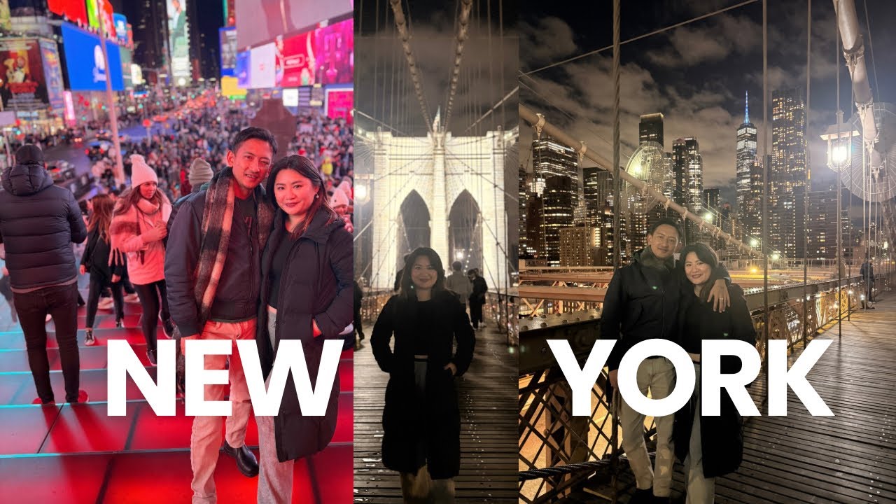 FIRST DAY IN NEW YORK |BHUTANESE COUPLE IN THE USA 🇧🇹🇺🇸