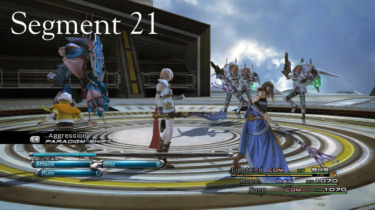 Final Fantasy XIII Hard Mode Segment 21