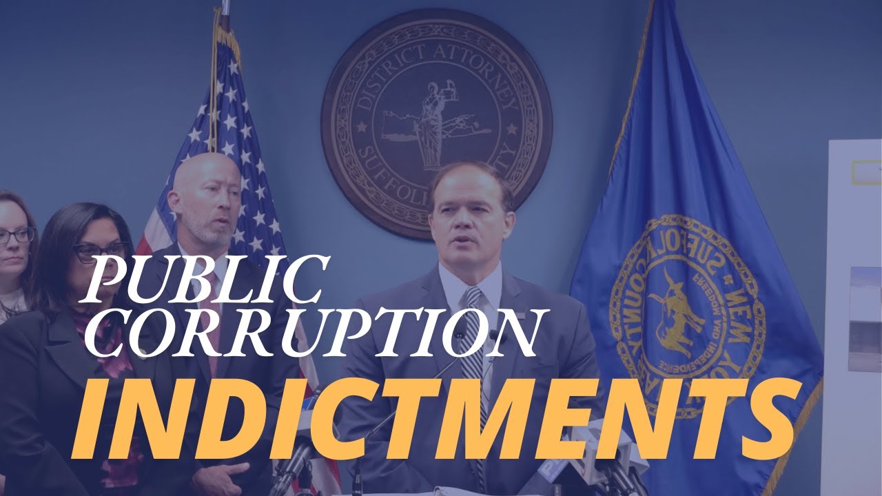Public Corruption Press Conference | Suffolk County District Attorney