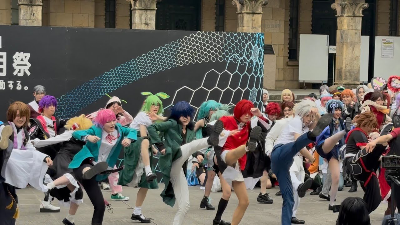 【#五月祭 2025】#アニソンランダムダンス in 東京大学本郷キャンパス学園祭DAY1【東大踊々夢(まるきゅうProject)】4K撮影