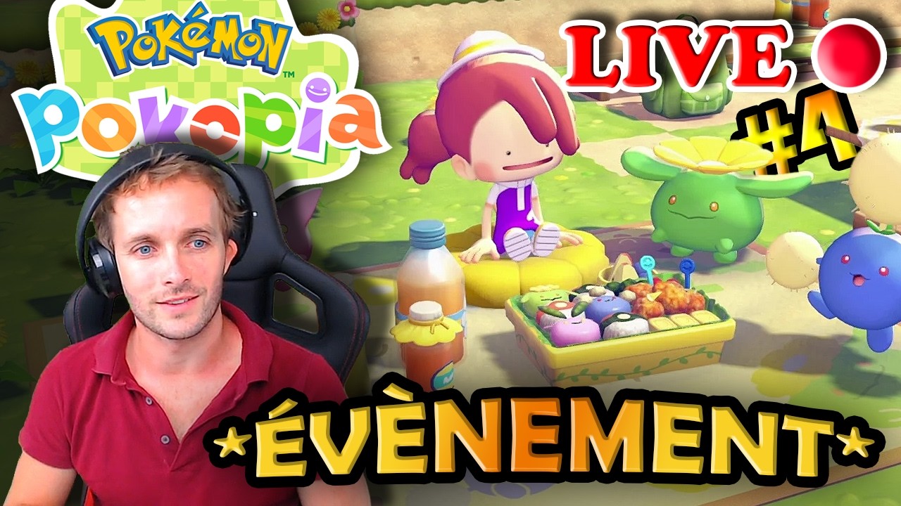 🔴 POKOPIA #4 ! 😱 PREMIER ÉVÈNEMENT EN LIVE !! 🎁 Cotovol & Pique Nique ! ✨