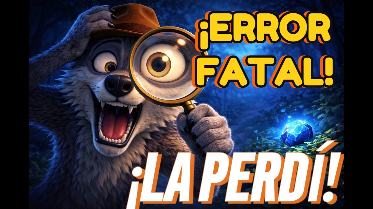 ¡ERROR FATAL! 😱 El lobo perdió la piedra mágica 💎
