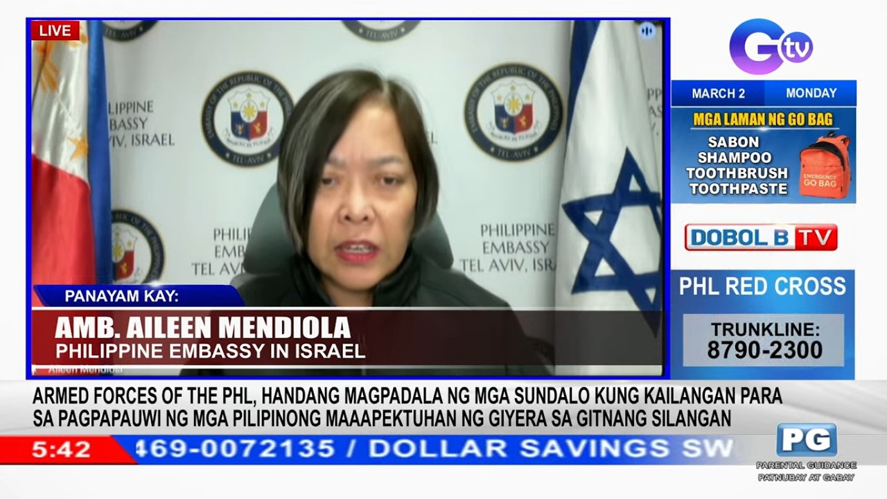 32 turistang Pinoy, hindi makalabas ng Israel