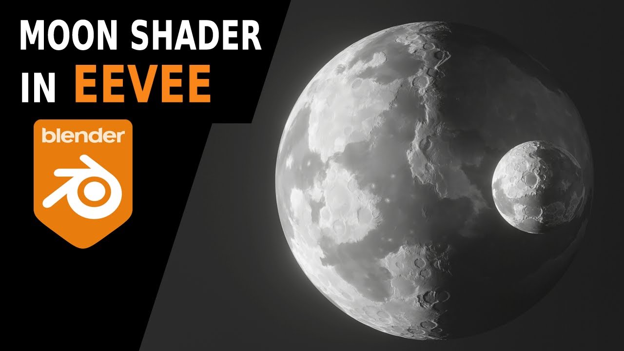 Moon Shader in Blender Eevee