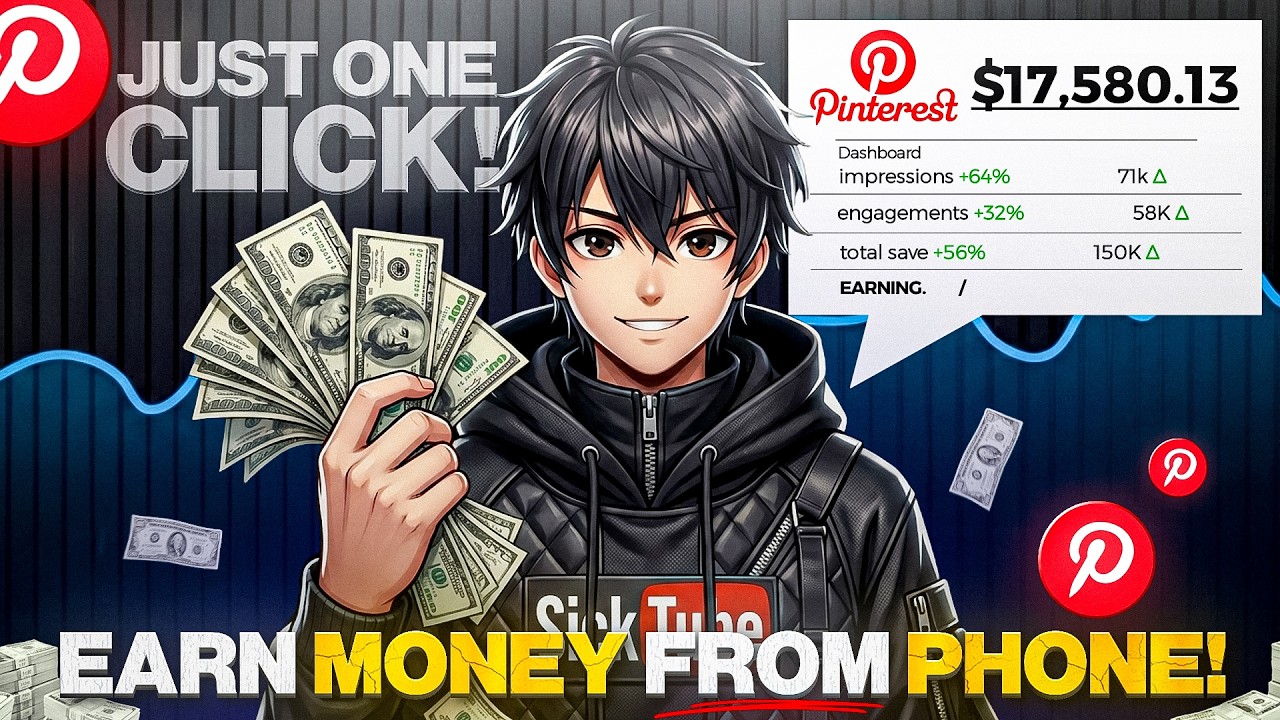 How to Earn money with Pinterest in Mobile