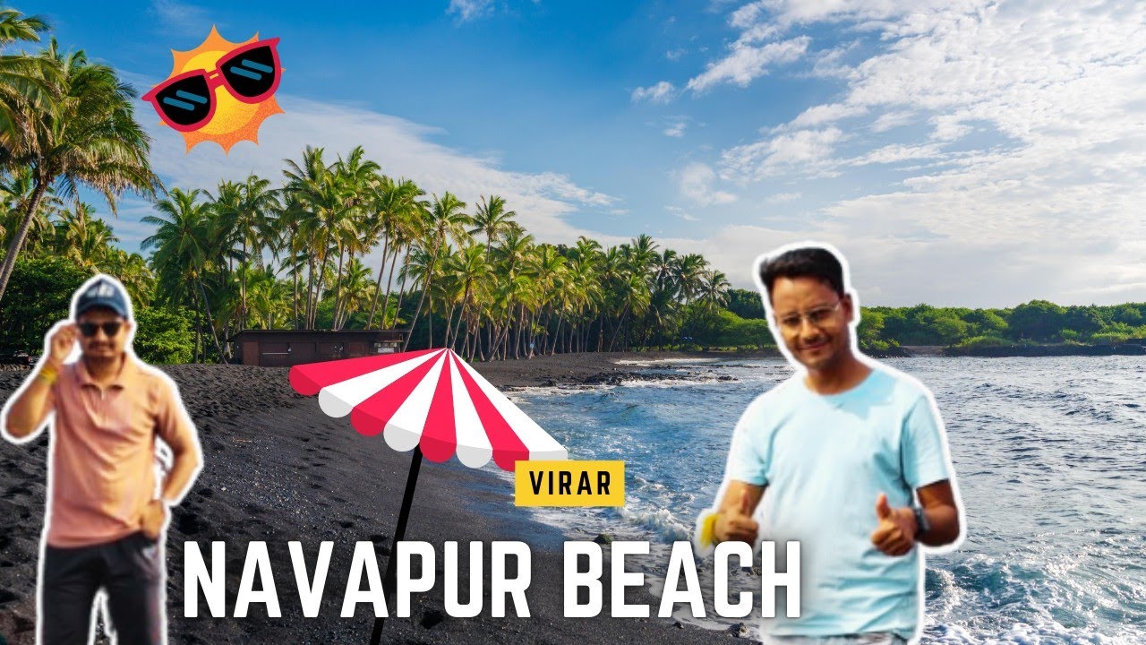 Navapur beach Virar | Arnala Beach Virar | Hidden beach in Virar | नवापुर बीच, विरार Mumbai 
