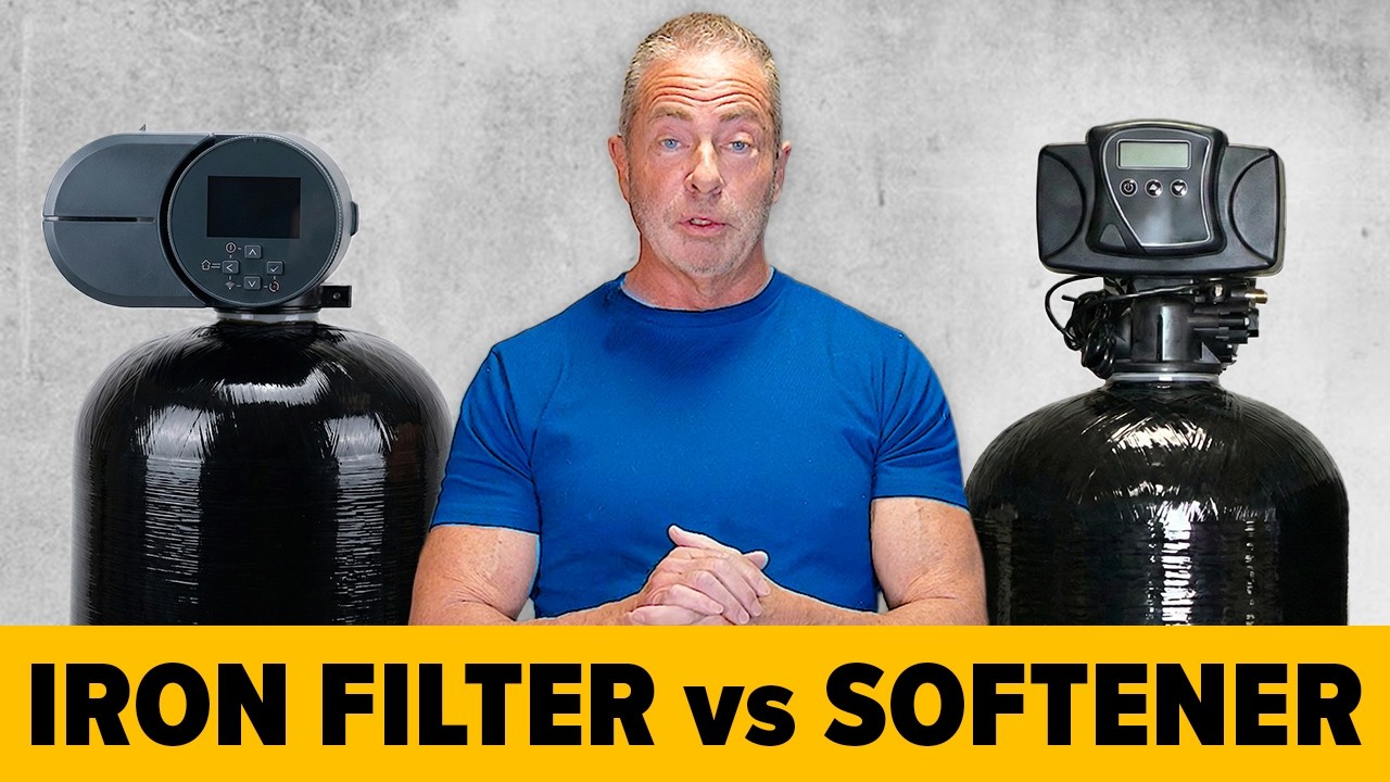 Iron Filter vs Water Softener (Do you need both?)