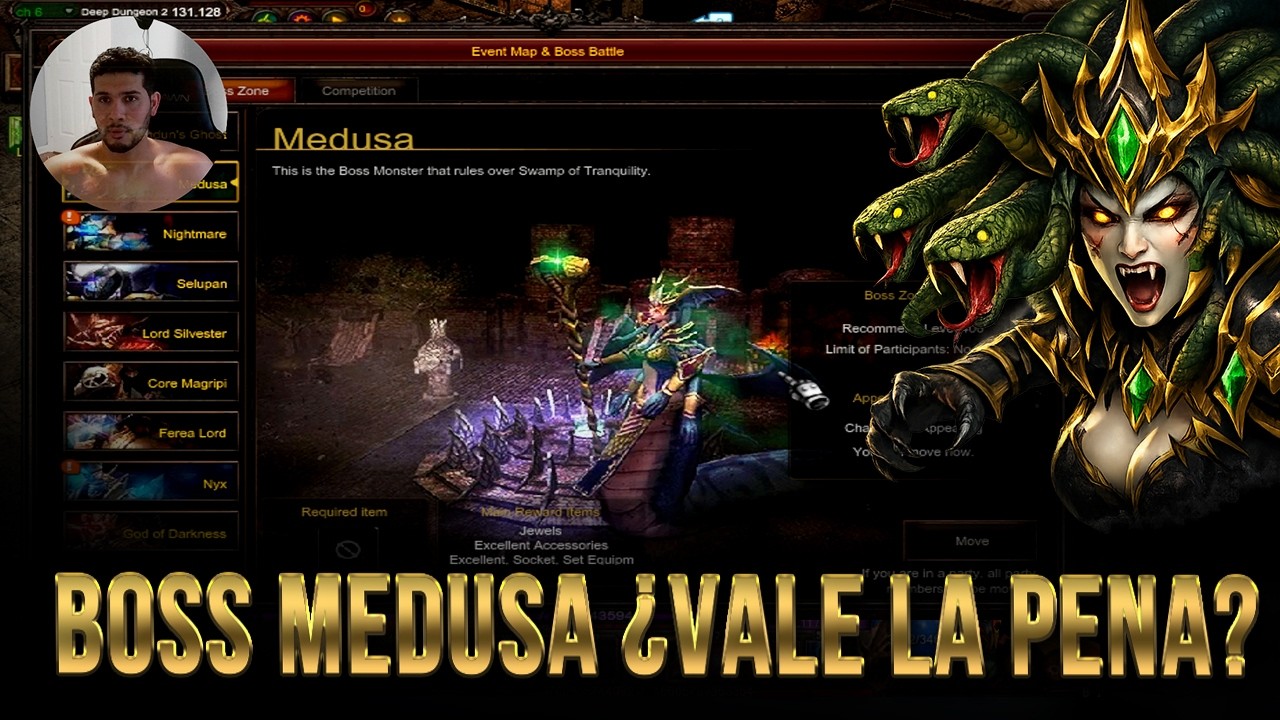 ENFRENTÉ AL BOSS MEDUSA Y ESTO FUE LO QUE PASÓ…