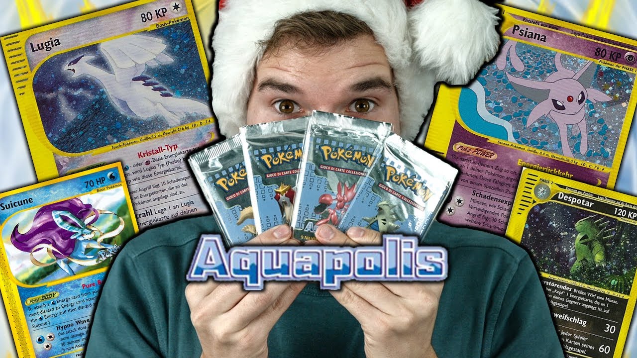 Teure Retro Booster! Pokemon Aquapolis Booster Opening