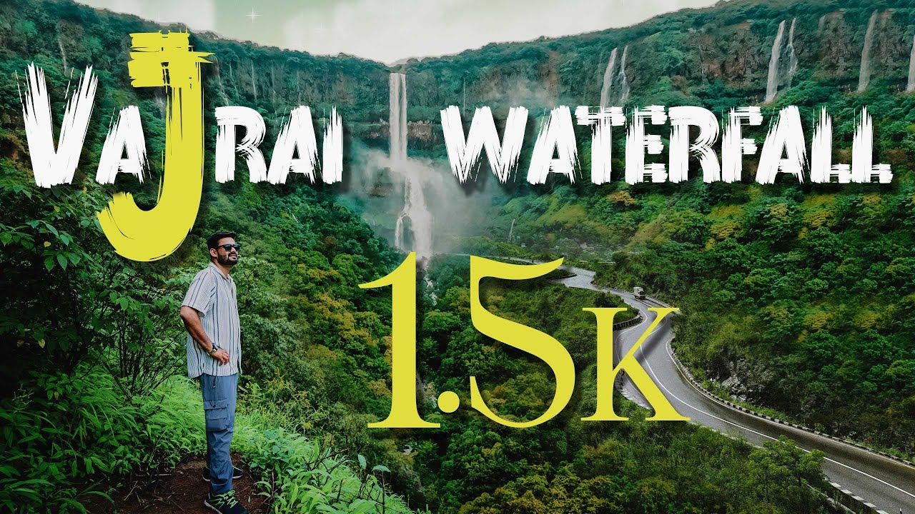Vajrai Waterfall in Monsoon | TALLEST WATERFALL of INDIA | Satara | Maharashtra