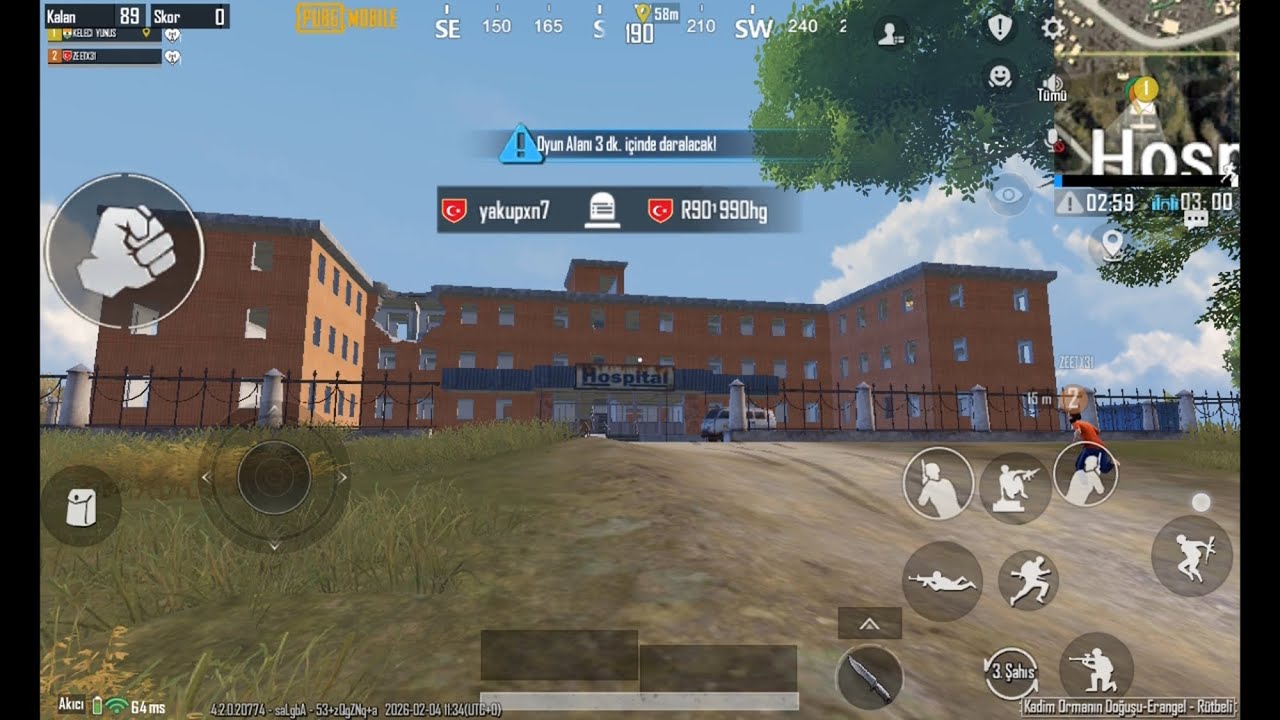 Sadece hospital lootlarıyla win gameplay full Rush
