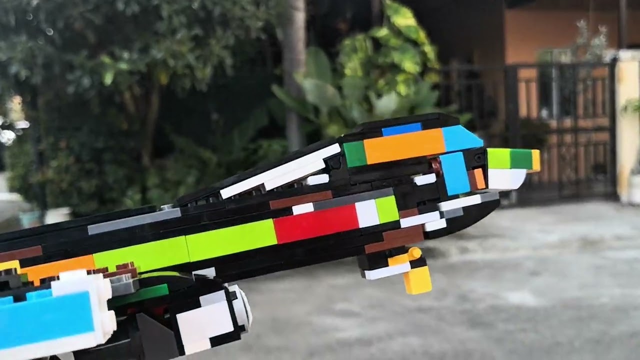 National Flight 102 (from 747 Crashes recreated in Lego)