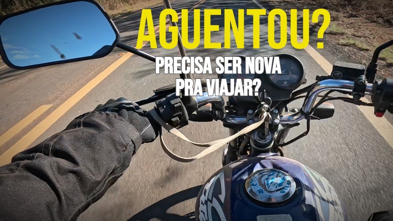 como viajar em moto de baixa cilindrada em 2025