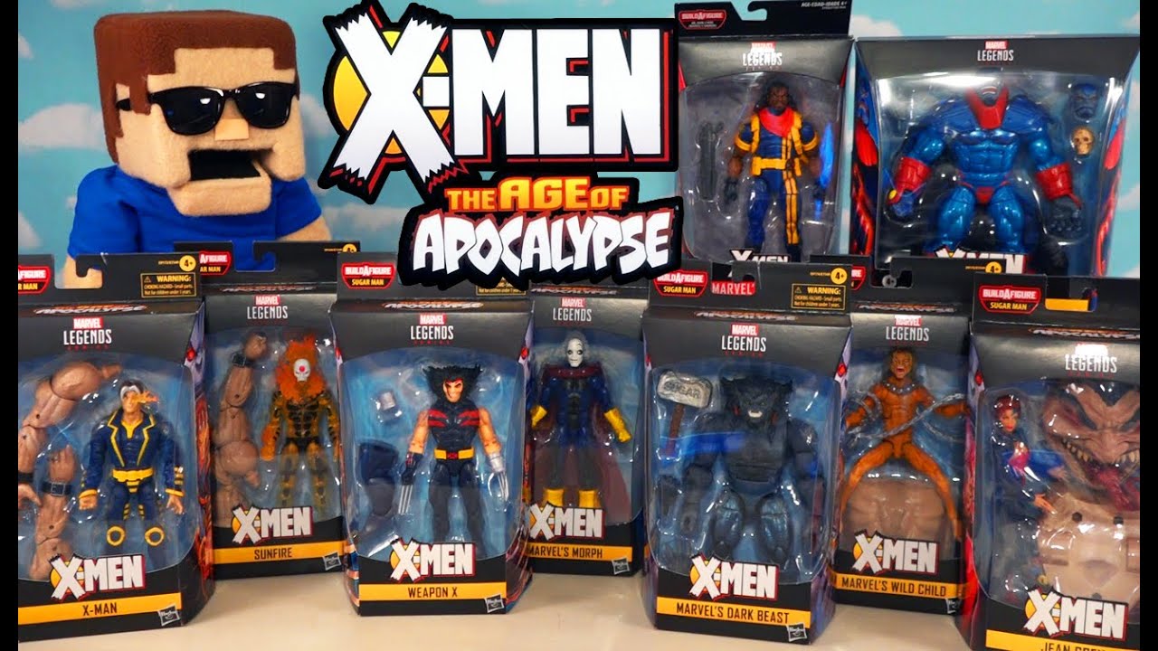 AVENGERS X-MEN Marvel Age of Apocalypse Movie Action Figures Complete Set 2020 w/ Exclusives