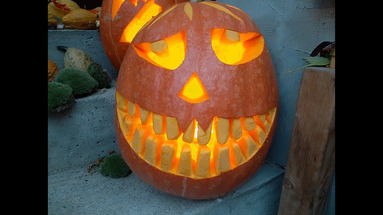 Jak wycinać dynie na halloween? wycinanie dyni,carving pumpkin