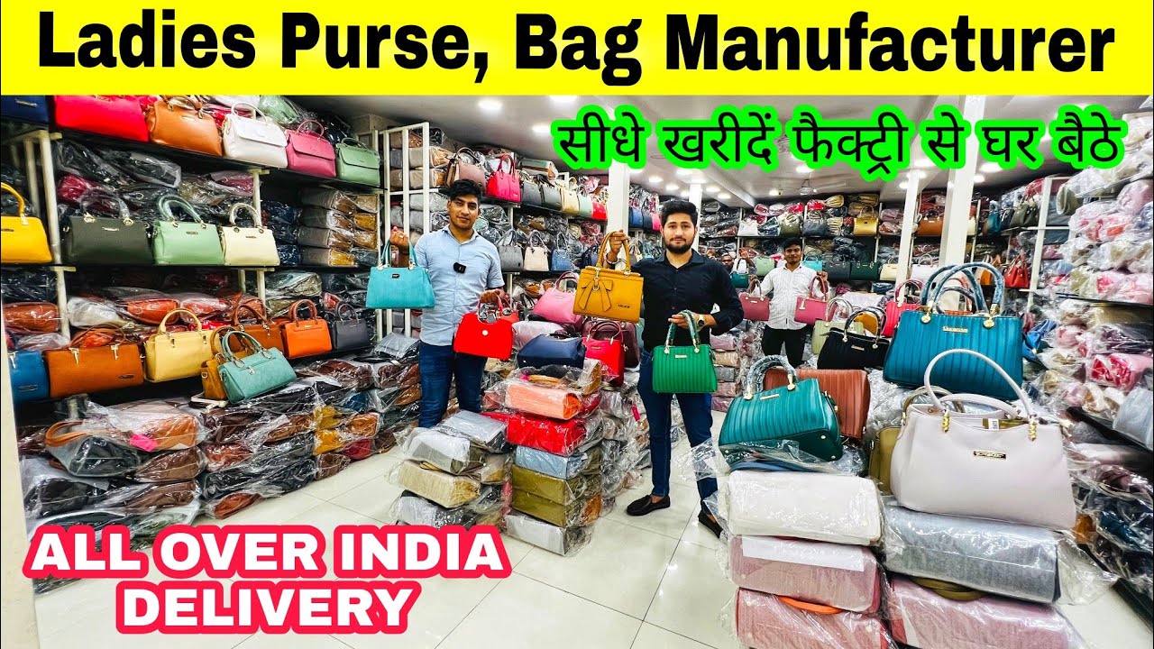 Ladies purse manufacturers in Delhi | Ladies Purse and Bags Wholesale Market,Wallets
