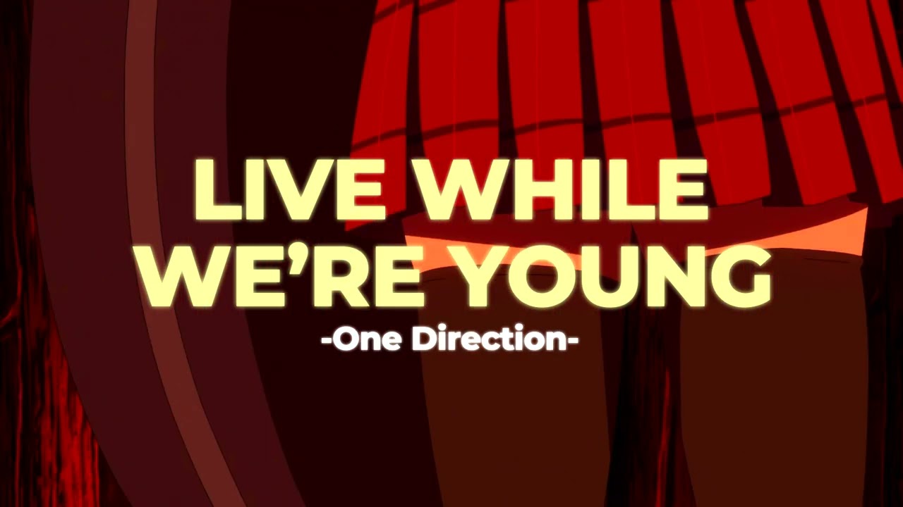 ⛅Live While We're Young - One Direction (Slowed+Reverb)