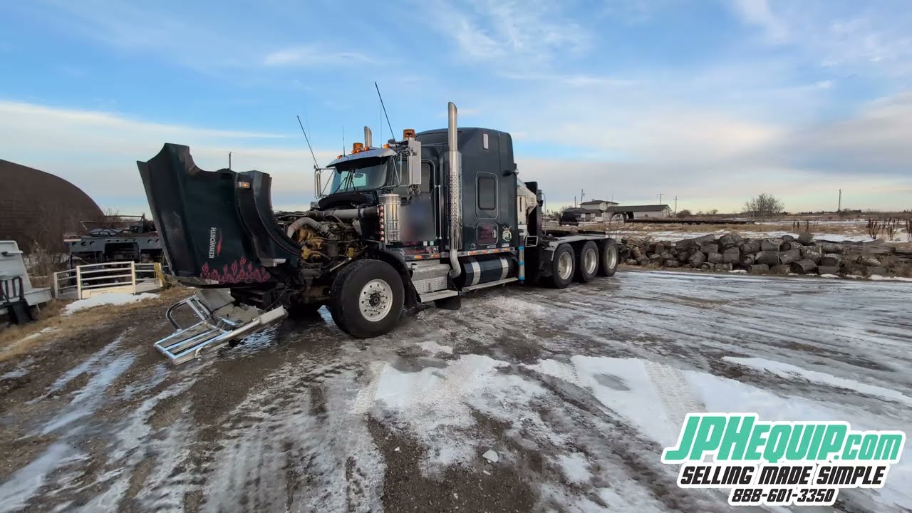 2003 Kenworth T800 Tri Axel Knukcle Boom Picker   11347 OB