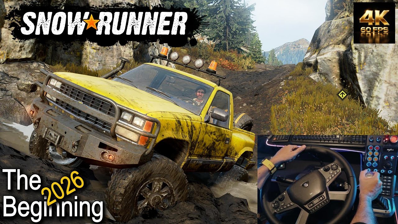 SNOWRUNNER First gameplay with Hori Truck CS | Ep1 Black River | The 2026 Beginning |