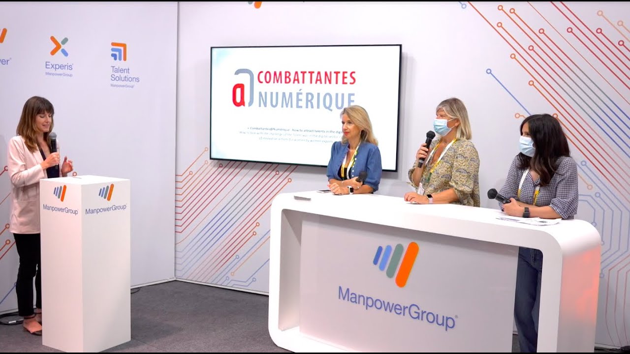VivaTech 2021 - Combattantes@Num&eacute;rique :  How to attract talents in the digital sector ?