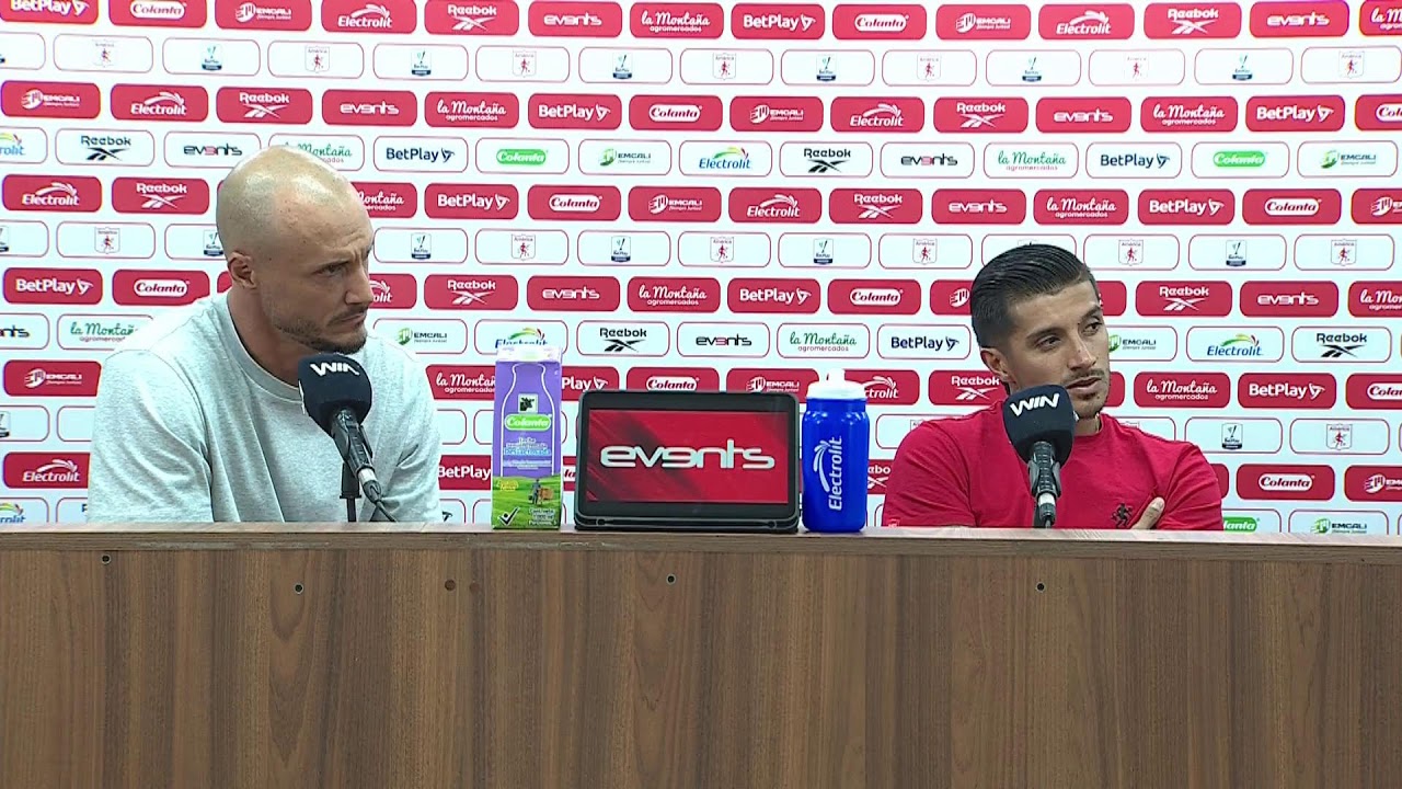 Rueda de prensa de Am&eacute;rica tras su partido con Bucaramanga