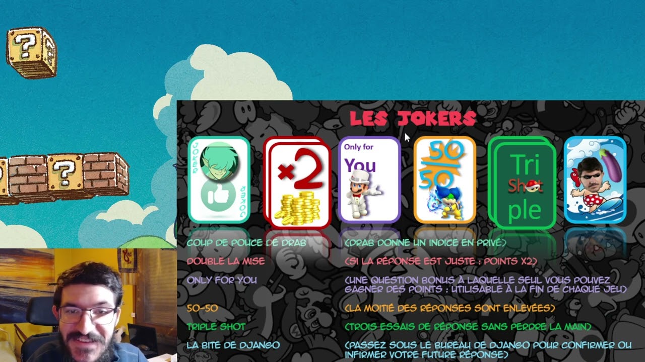 GIGA QUIZZ MARIO KART V2 : Session RATTRAPAGE avec PierreShow, Jiod, Greenway et Shogui