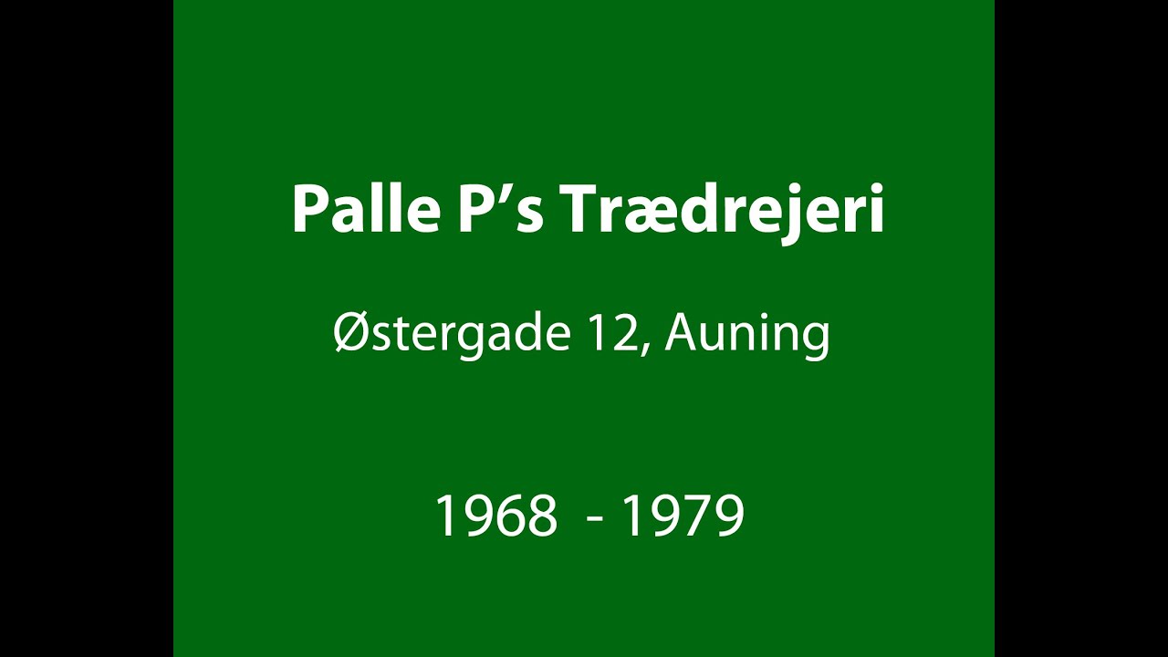 Trædrejeriet Palle P