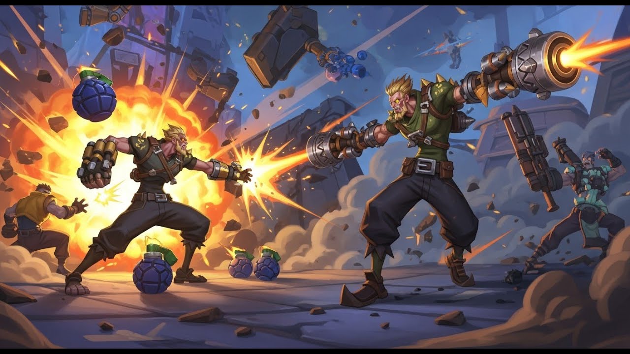 005  - Hots (FR) - Les meilleures moments d'un duo Junkrat!