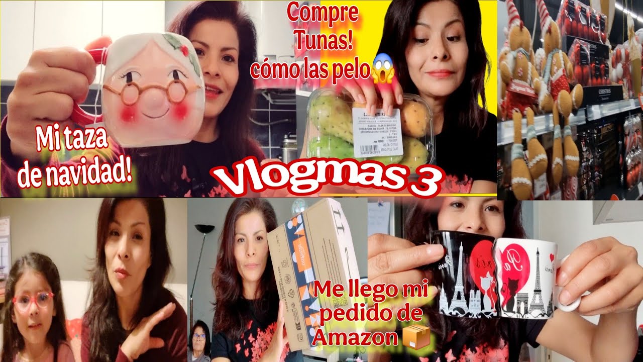 Comenzamos con té, compre tunas y compras navideñas 🎁☕ Unboxing Amazon| Un día conmigo – Vlogmas 