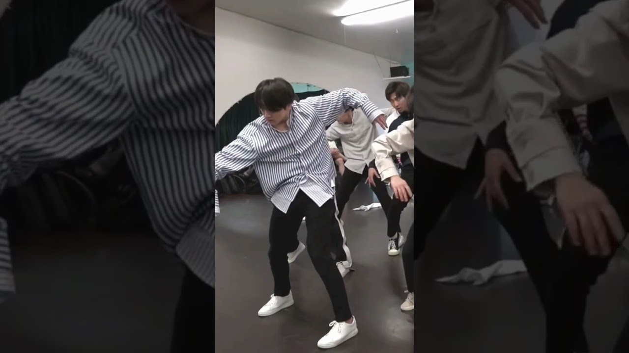 Jungkook got shy infront of his choreographer after showing his abs 🥵💜 #shorts #bts #btsarmy #kook