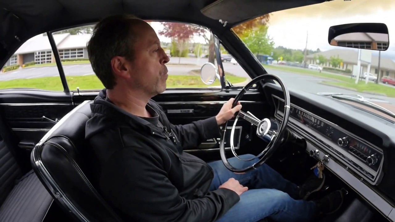 Factory Black 1966 Ford Fairlane Test Drive
