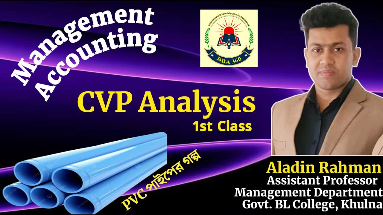 CVP Analysis : Introduction