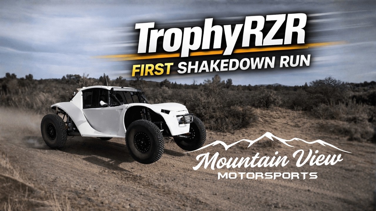 TrophyRZR Shakedown Run | First Test Drive
