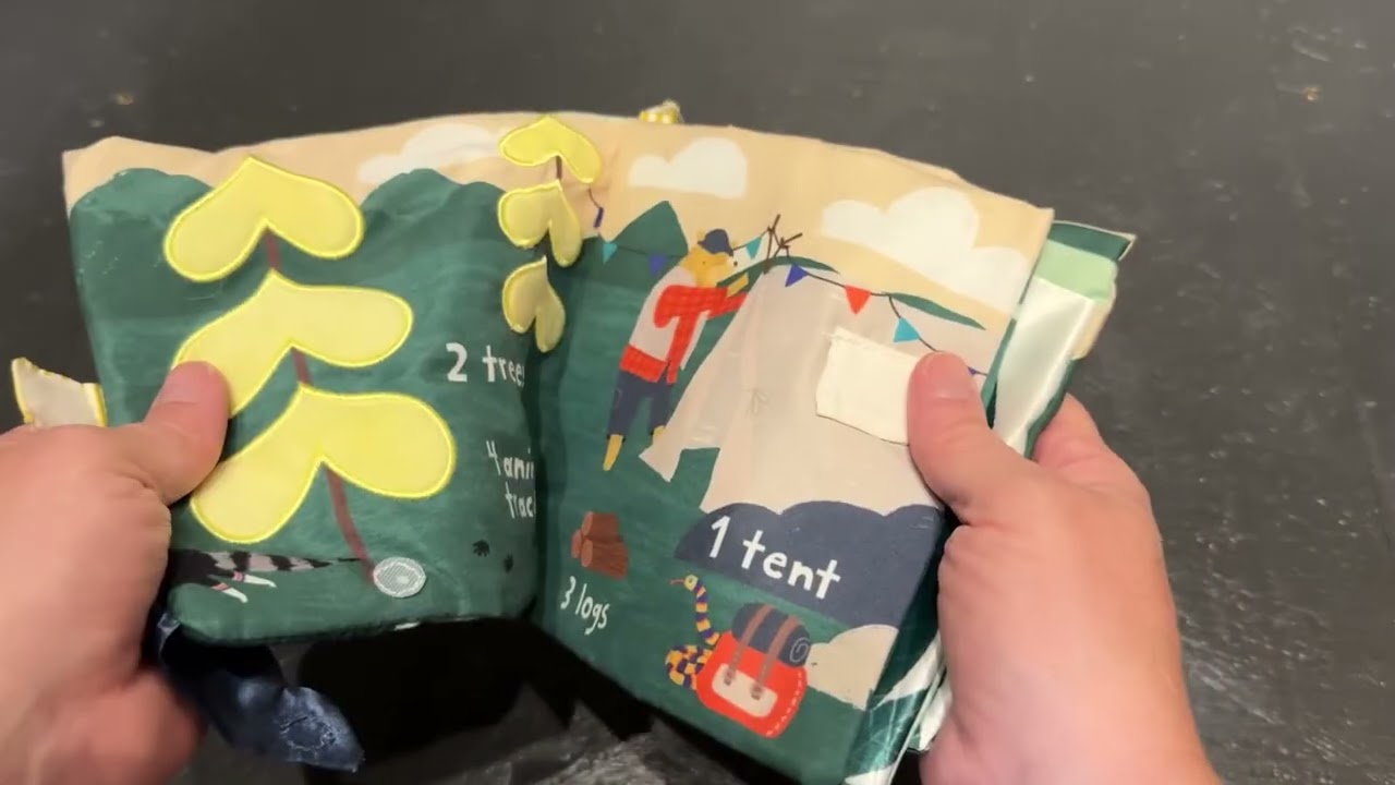 Not your average soft crinkle baby book