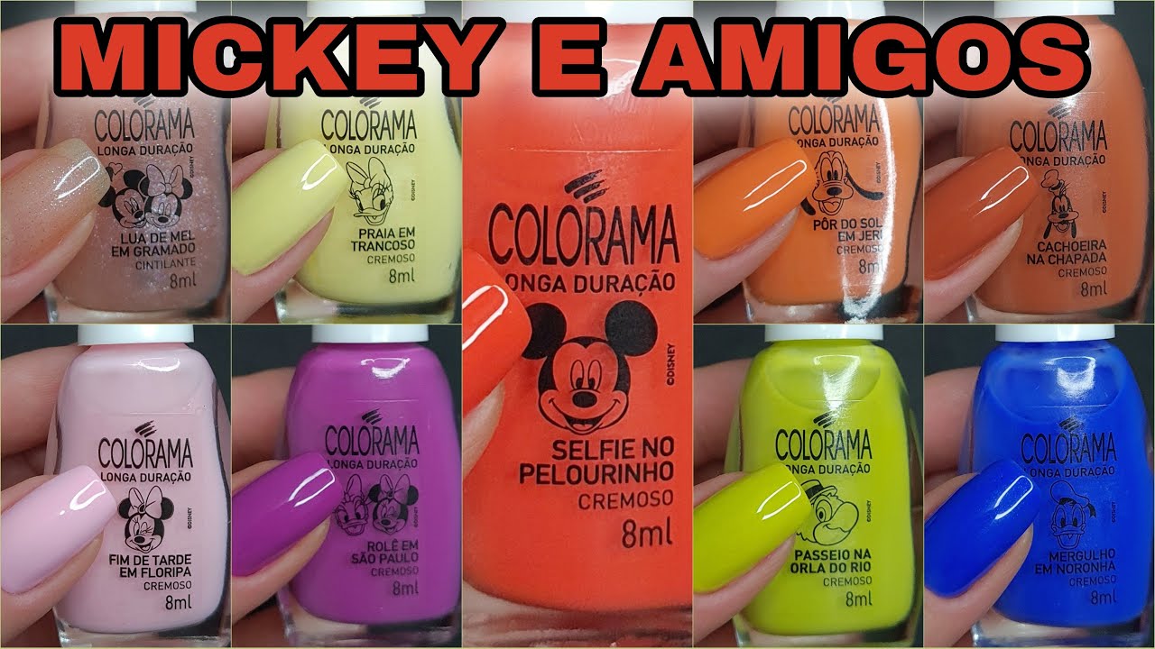 LANÇAMENTO COLORAMA - COLEÇÃO MICKEY E AMIGOS