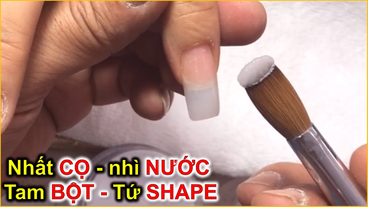 Nhất Cọ Nhì Nước Tam Bột Tứ Shape | Đắp bột cho người mới học | Nguyễn Tuấn