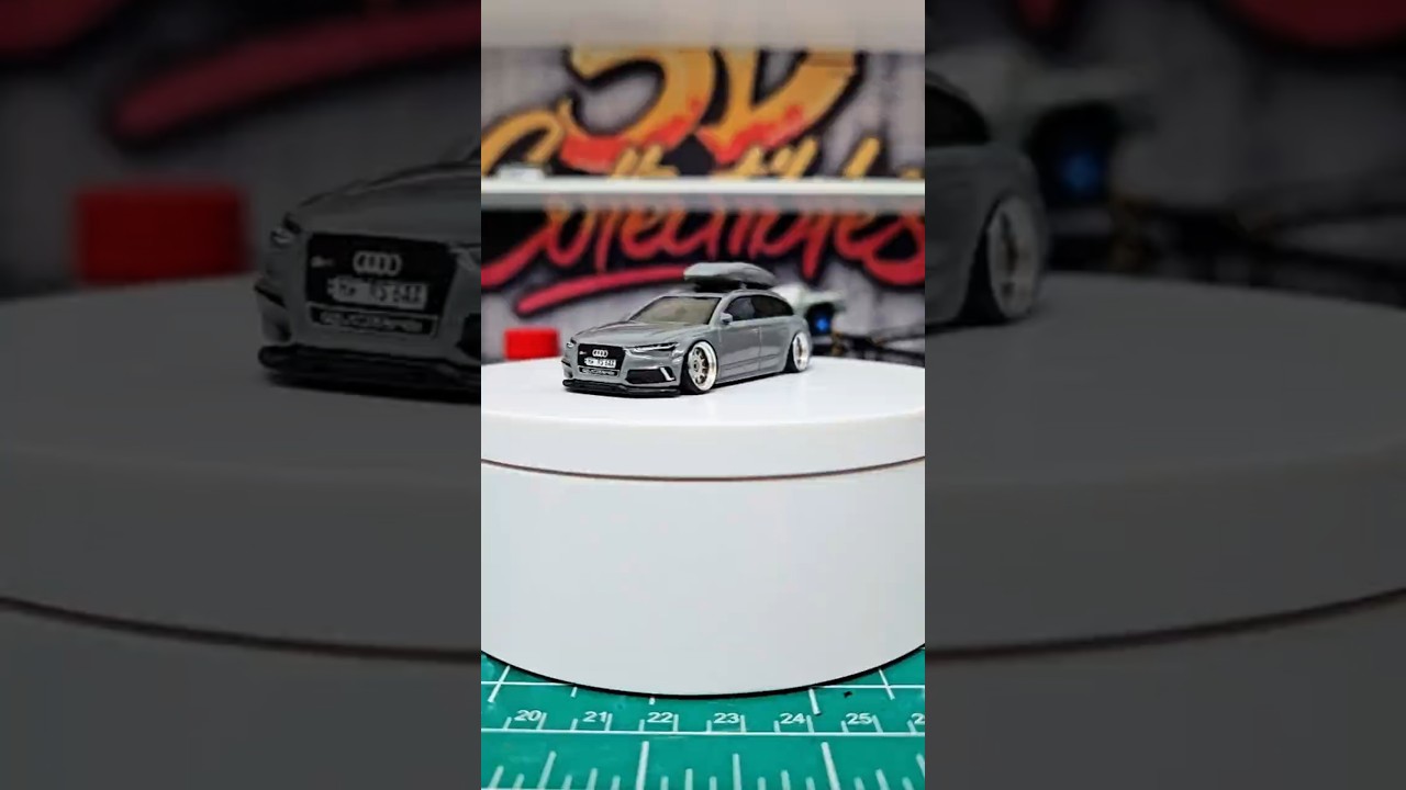 How To Customize Hot Wheels Audi Avant RS6 #hotwheels