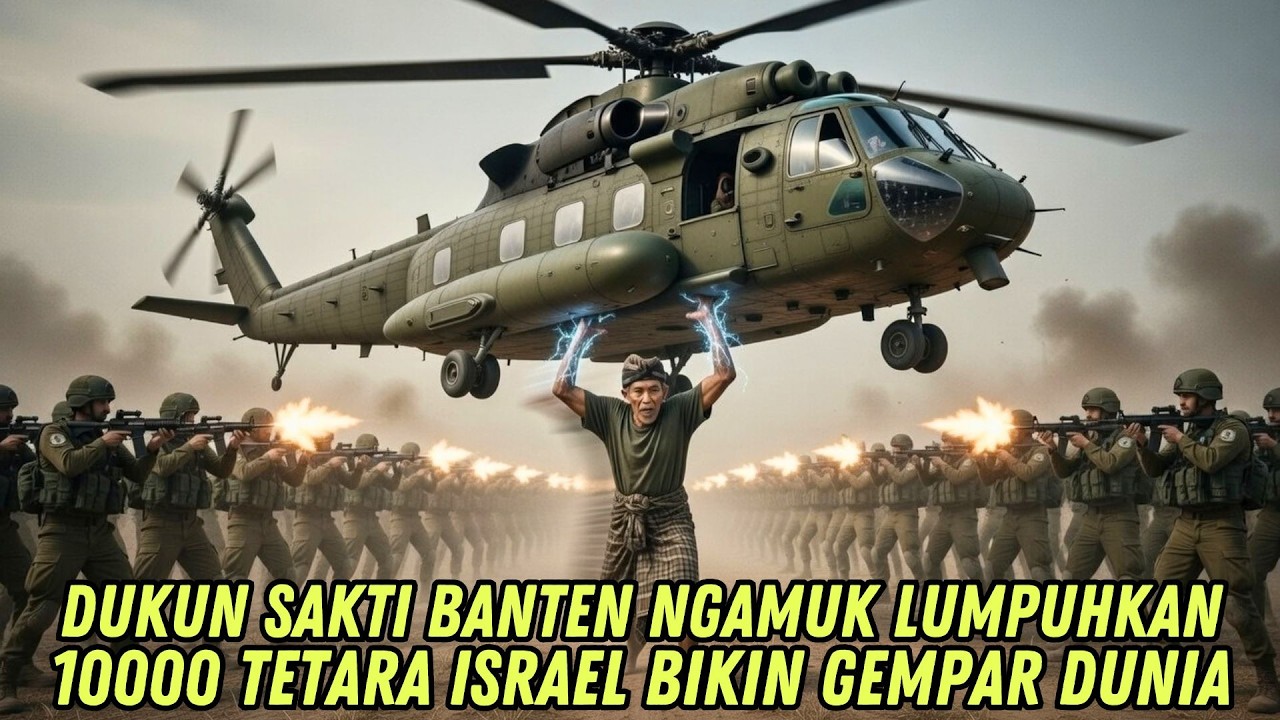 ISRAEL GEMPAR !! HARI INI 10000 PASUKAN ISRAEL MASUK ISLAM AKIBAT KALAH DUEL DENGAN DUKUN BANTEN