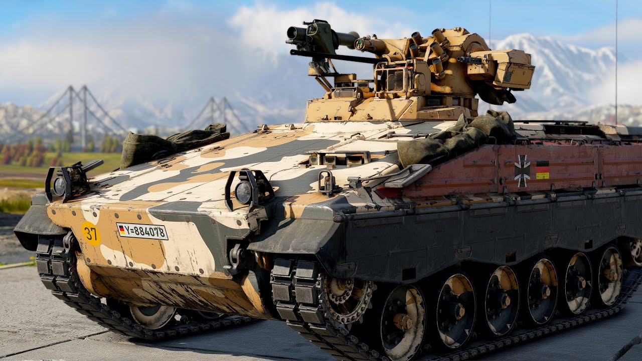 This Tank Prints Nukes Like Its Nothing || Marder 1A3