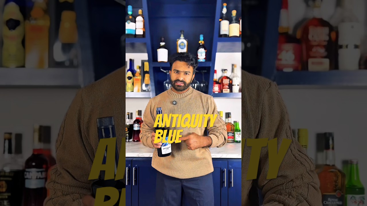 Antiquity Blue.! #sipp_smart #telugu #alcohol #telugushorts #viral #viralshort #whisky #teluguusa