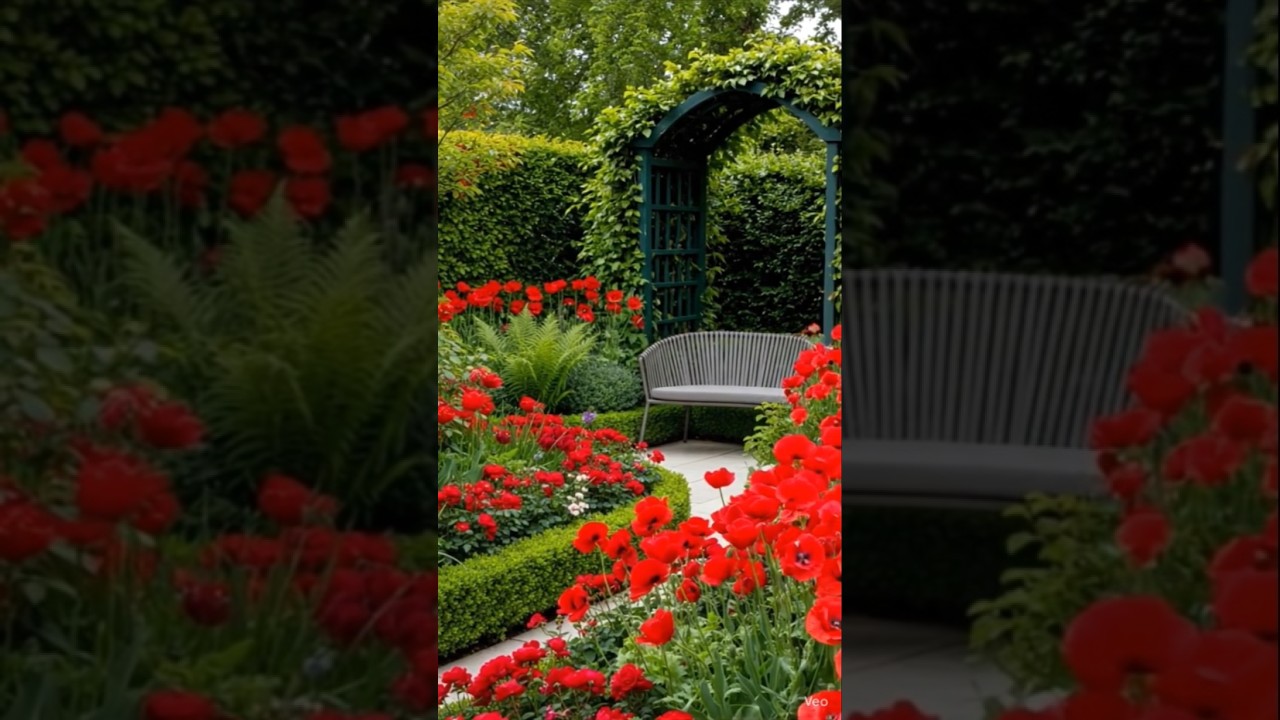Beautiful  veraity garden 